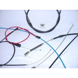 Voorrem kabel YZ100-YZ125 1977-1979, zwart