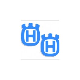 H-logo set, blue