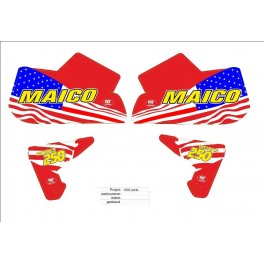 Special decal kit Maico 1980
