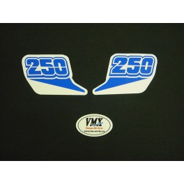 Radiatorkap stickers 250 - 1986