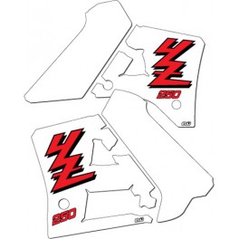 1989 YZ250 sticker set