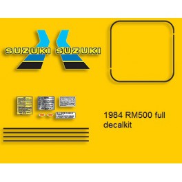 Stickerset RM500-1984 kompleet, std