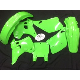 Plastic kit KX250 1992 with USD front numberplate