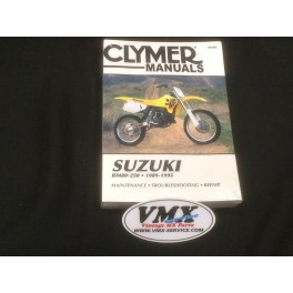 Clymer manual RM80 RM125 RM250 1989 -1995