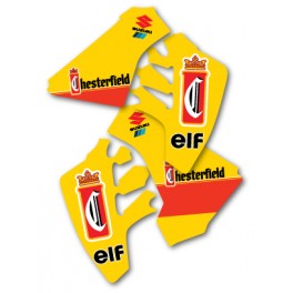 Chesterfield set RM250 1989-1992 geel