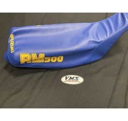 1981-1985 RM500 safety seat schaum inkl bezug, blau