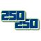 1985- 1986 KDX250 sidepanel decals