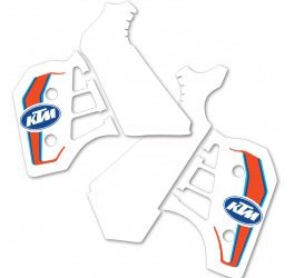 1987 KTM125  tank – radiatorkap stickers