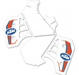 1987 KTM250-500  tank – radiatorkap stickers