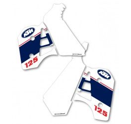 1988 KTM125  tank – radiatorkap stickers