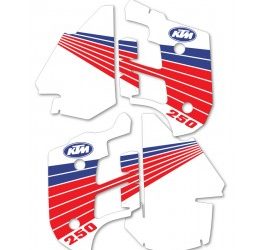 1990 KTM250  tank – rad decals