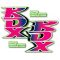 1992 KDX200 tankstickerset