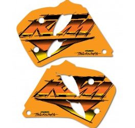 1996 KTM250-360 radiatorkapstickers