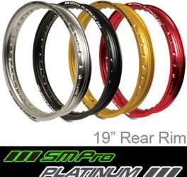 19″achter SM Pro velg, YZ modellen