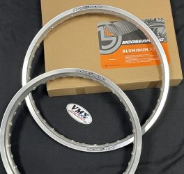 Moose felgen satz silber 21-19 diverse KX und RM