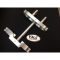 Billet aluminium kroonplaat set 42mm vork