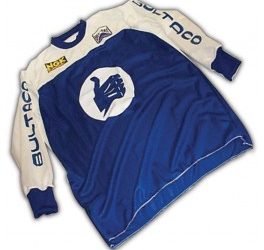 Bultaco shirt, blauw