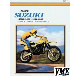Clymer handboek  RM 1981 -1988