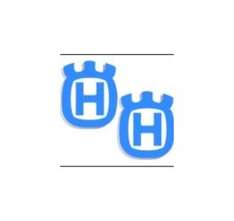 H-logo set, blue