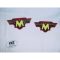 M-logo stickerset