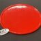 Nummerplaat voor, rood glans