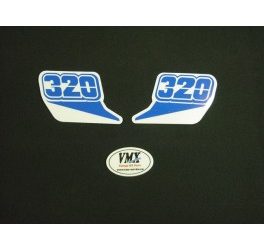 Radiatorkap stickers  320 – 1986
