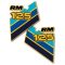 Radiatorkap stickers RM125 1986, klein