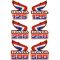 Radiatorkap stickerset 1985