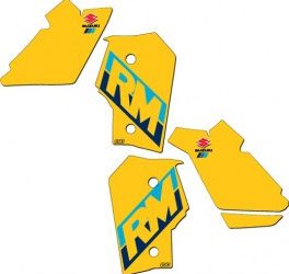 RM125 1987 tank – spoiler dekore