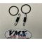 Exhaust O-ring and spring set KX125  88-02