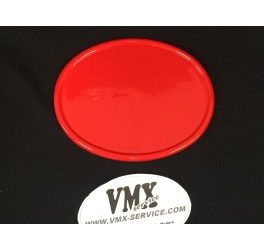 Front plate oval, universal. Gloss