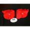Zijschildset CR250 1978 -1979, GLANS