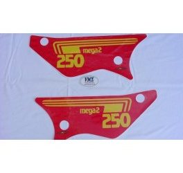 Zijschildstickers MC250 groot