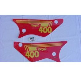 Zijschildstickers MC400, groot