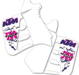 1993 KTM 500 tank – rad decals