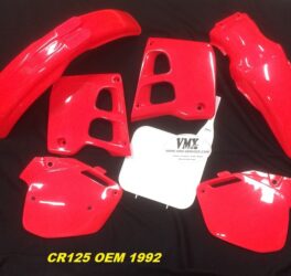 Plastic kit CR125 1992