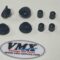 Ventiel afdichting Honda stijl, met dop 4 stuks