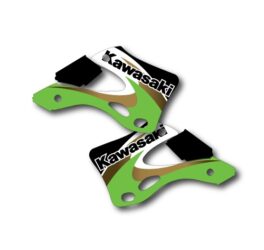 2000 KX125 KX250 rad shroud decals