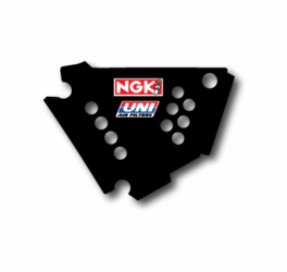 1985 KX125 filter deckel dekor