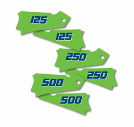 Seitendekor 1985 KX125-250-500, 1986 KX250-500