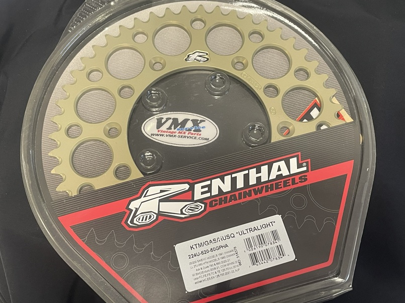 RENTHAL hard geanodiseerd 50 tands, div KTM