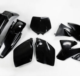 Plastic kit KTM SX250 XC250 1998-2000 ZWART