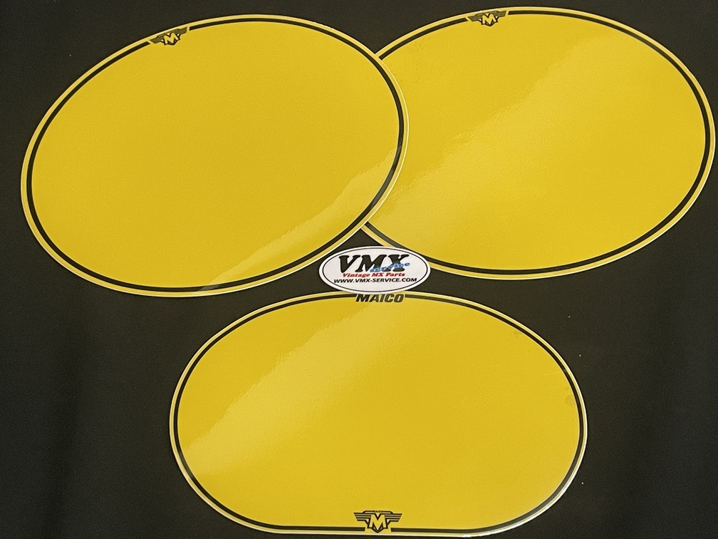 Nummertafel 1981-1982 Maico GS